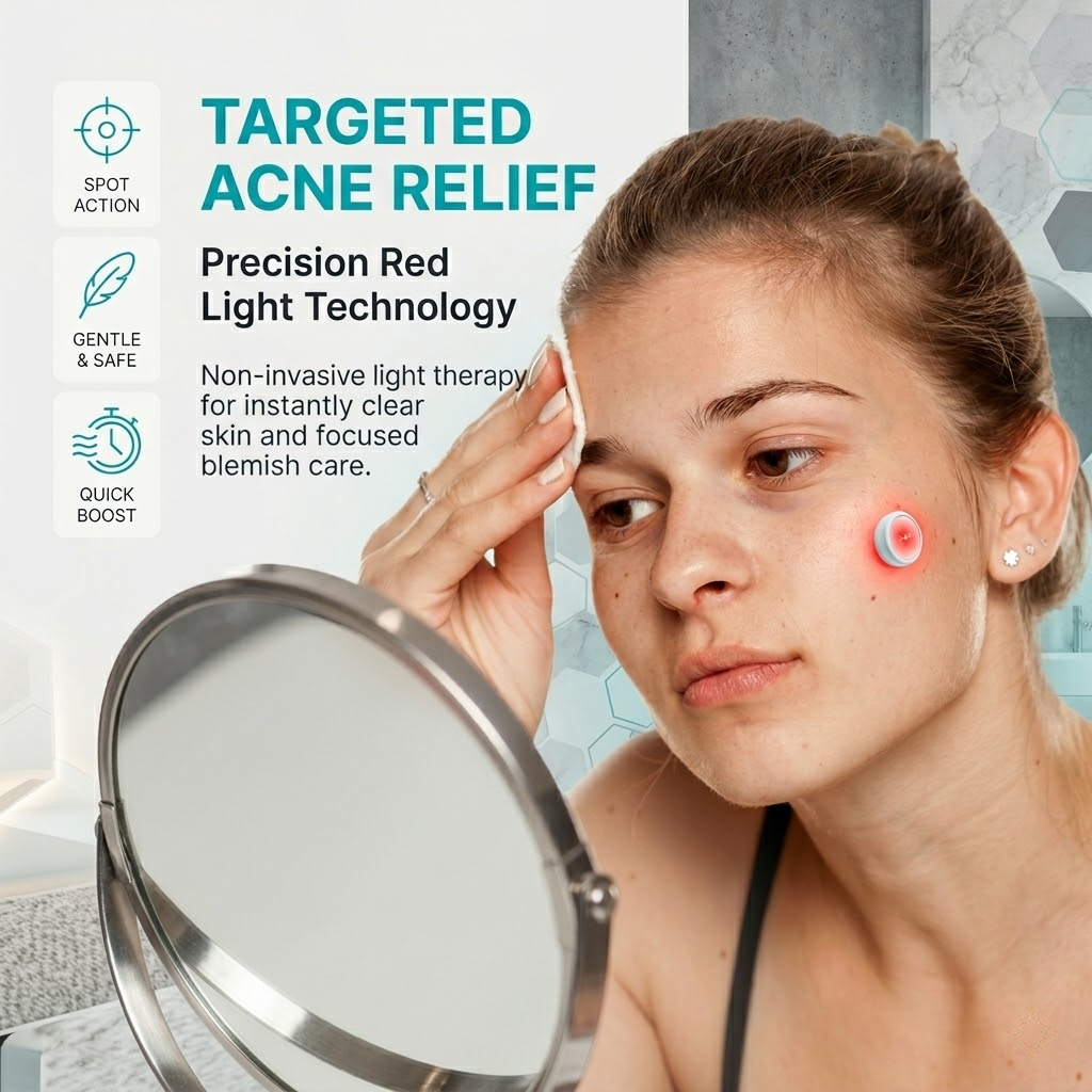 Electronic Acne Patches light Therapy pimple Patch