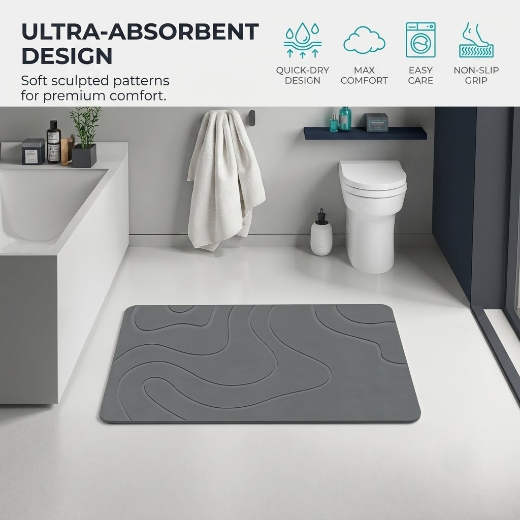 Stone Bath Mat