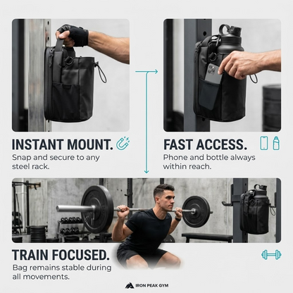 Magnetic Gym Sling Bag