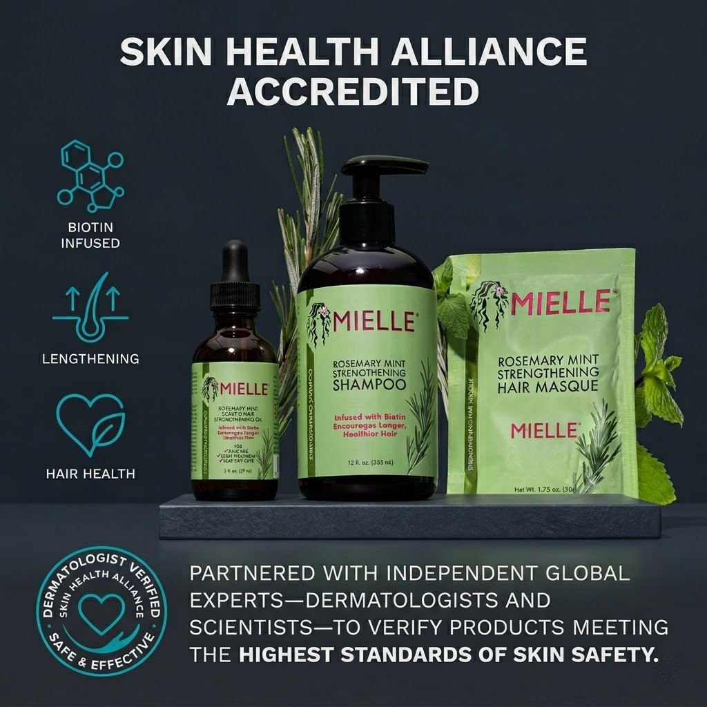 Mielle Bundle Rosemary Mint Scalp & Hair Strengthening Oil