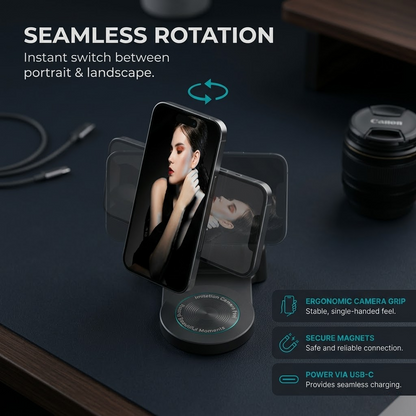 Magnetic Camera Handle
